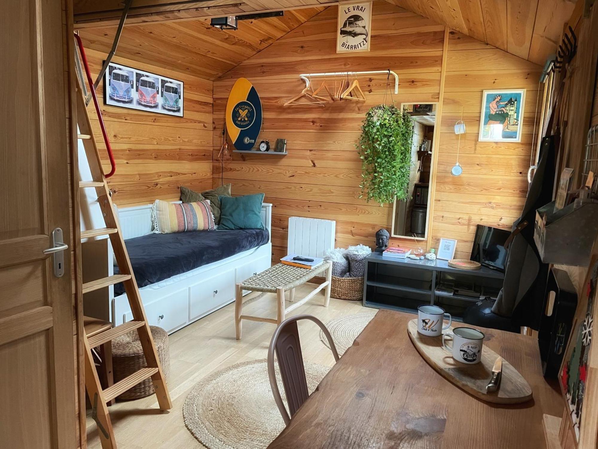 La Wodapalousa, Surf & Crossfit Guesthouse, 800M From Beach Bidart Zimmer foto